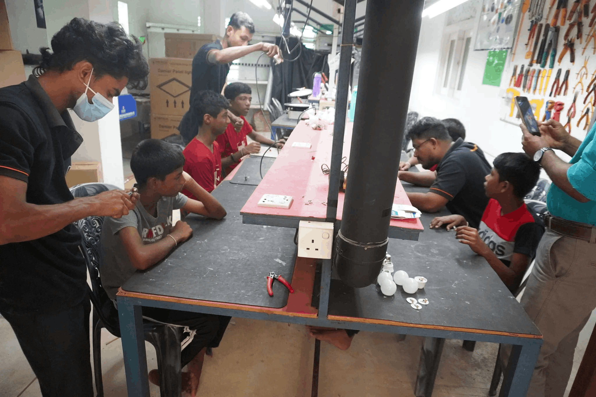 Tritech Green Energy Conducts Second LED Light Training Program for Mirigama Sathsewana Rehabilitation School